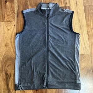 Puma Golf Men's Cloudspun Twilight Stretch Vest - Dark Gray - Medium - MSRP $70
